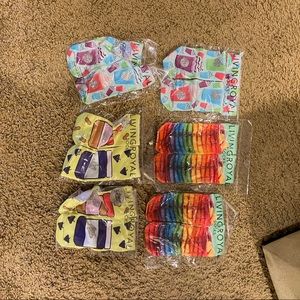Six pairs new unopened living royal girls socks!